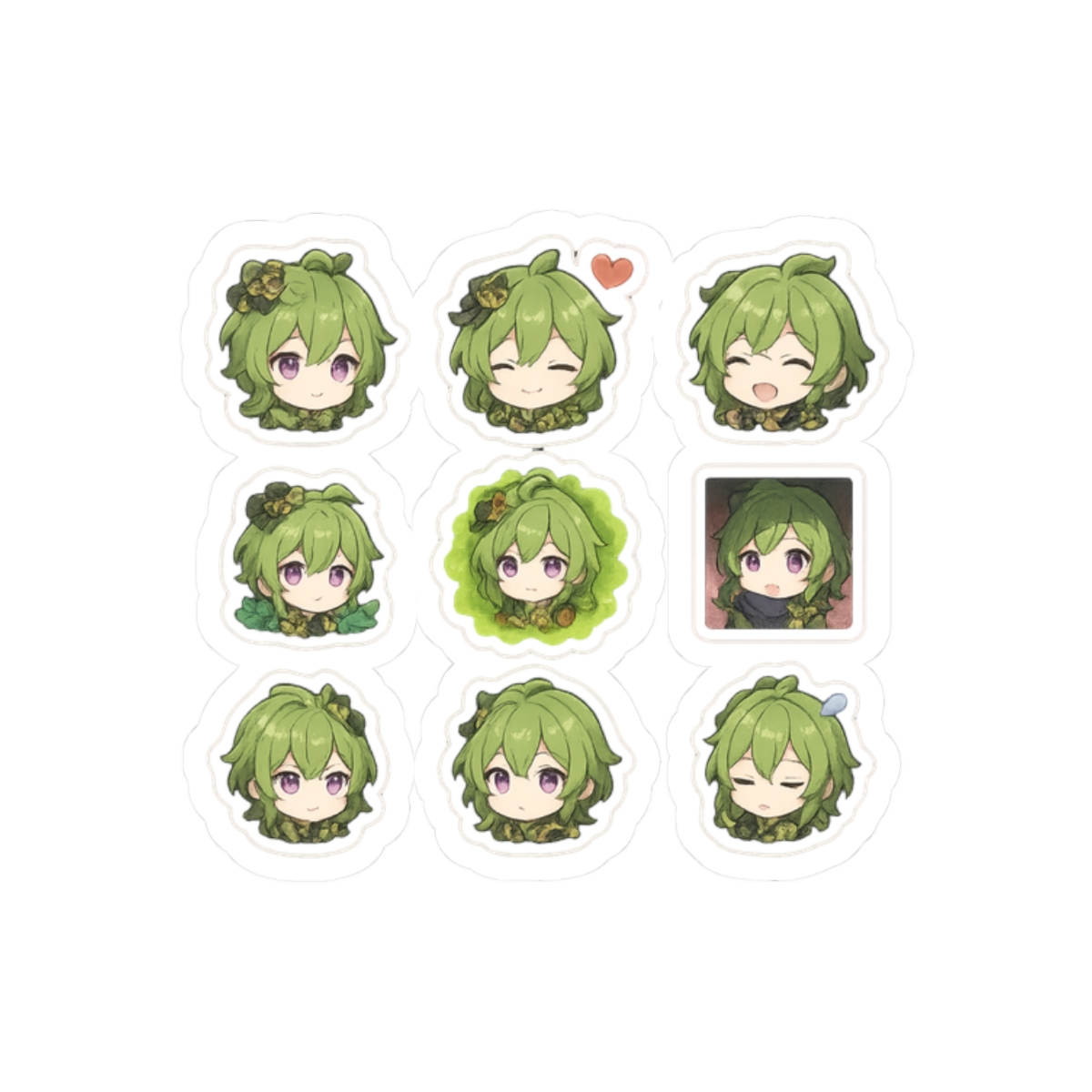 Genshin Impact Collei Cute Vinyl Sticker Pack - alternate angle 3, merchandise