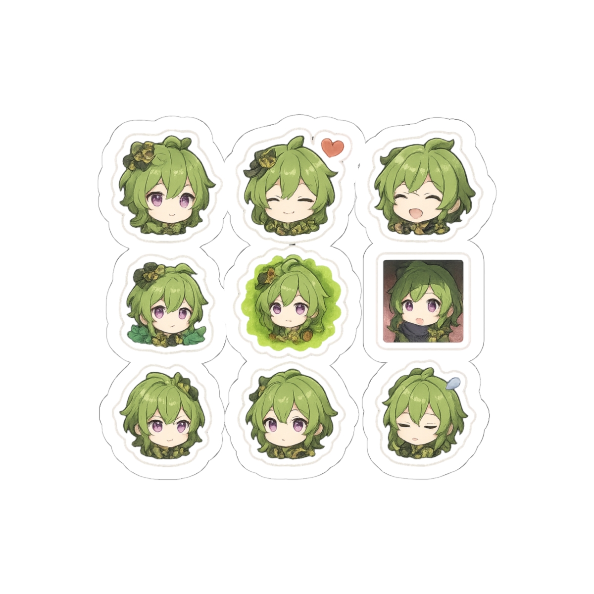 Genshin Impact Collei Cute Vinyl Sticker Pack - alternate angle 1, merchandise