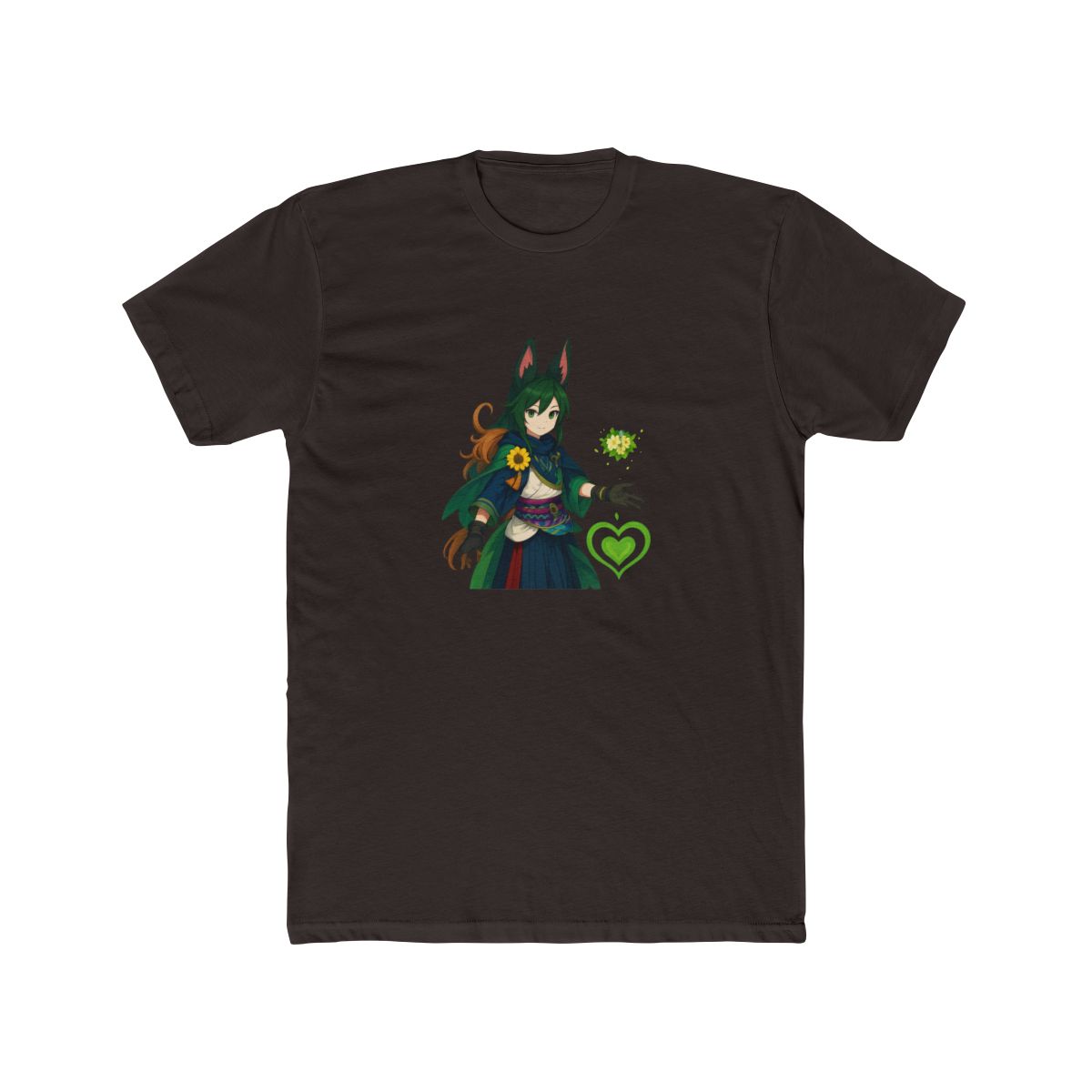 Tighnari Scholarly Fox Ranger Genshin Impact T Shirt - alternate angle 3, merchandise