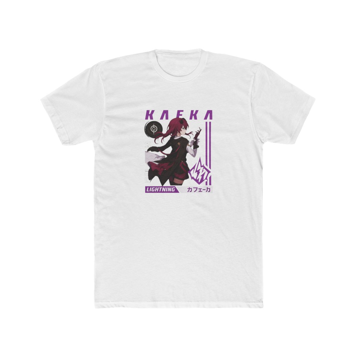 Kaeka Lightning Anime Futuristic Graphic T Shirt