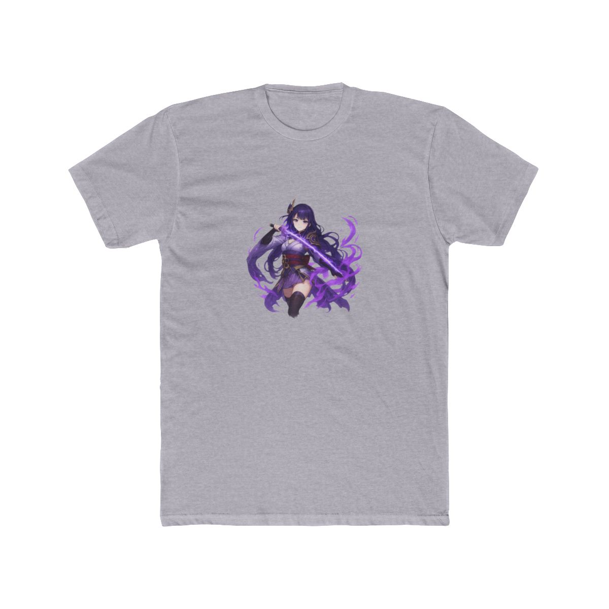 Raiden Shogun Electro Archon Genshin T Shirt - alternate angle 5, merchandise