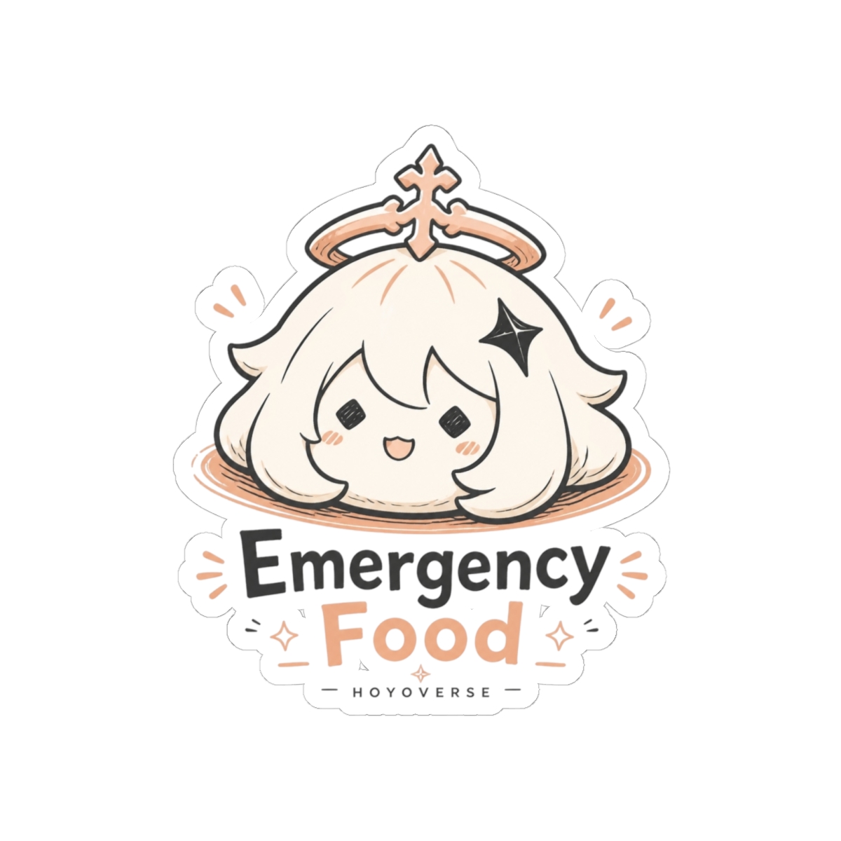HoYoverse "Emergency Food" Sticker - HoYoverse official Stickers merch